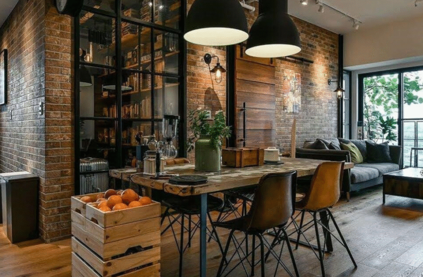 Decoração Industrial.
