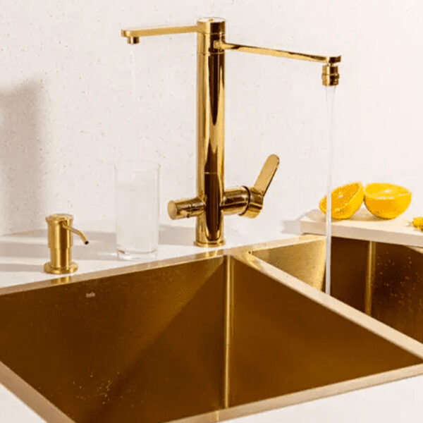 Onde colocar o filtro/purificador de água escondido na cozinha?